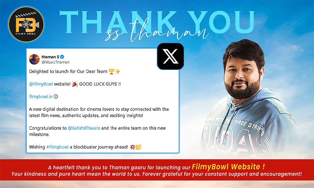 Thank You SS Thaman